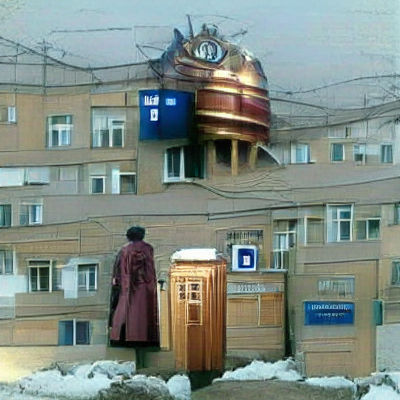 Doctor Who Inspired Scene in Russia