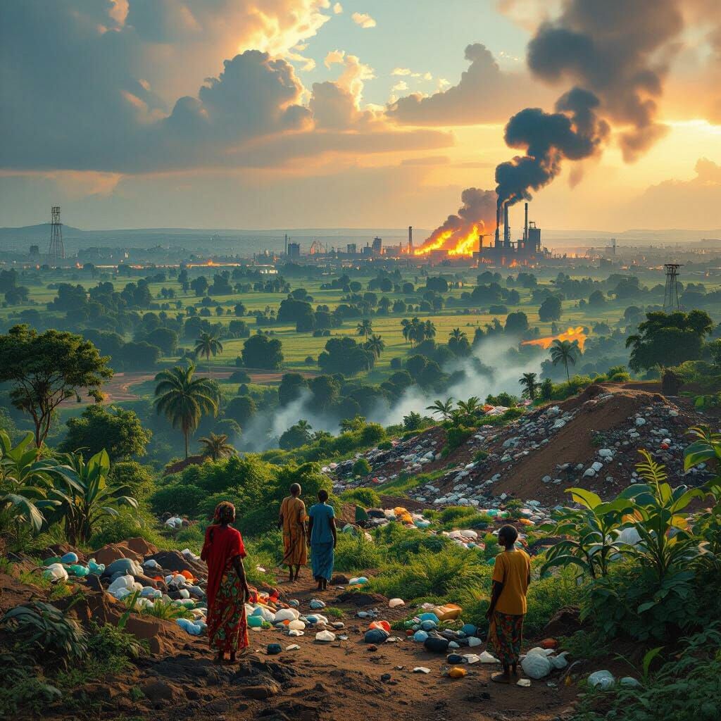 Nigeria's Beauty and Environmental Challenges Digital Matte ...