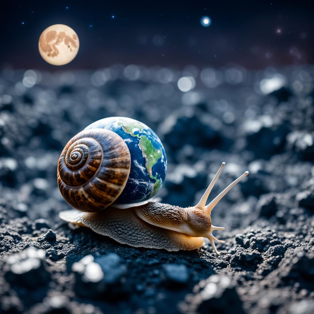 Snail on the Moon: A Photographic Journey