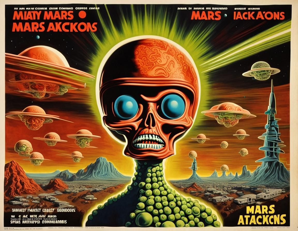 Vintage Sci-fi Movie Poster