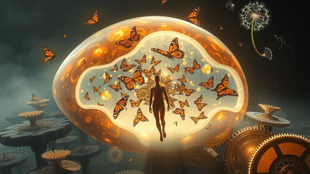Metamorphosis: Chrysalis of Light, Butterflies, and Cosmic G...