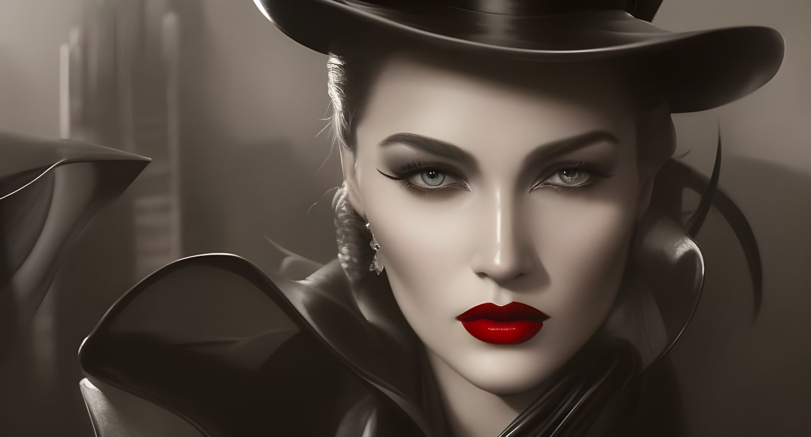 Noir Femme Fatale in the City