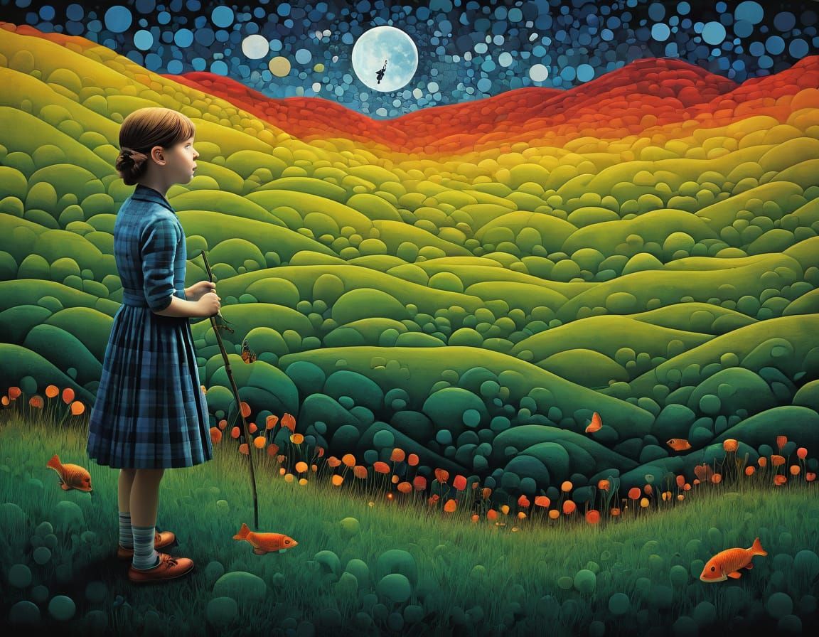 Surreal Digital Art Inspired by Famous Illustrators