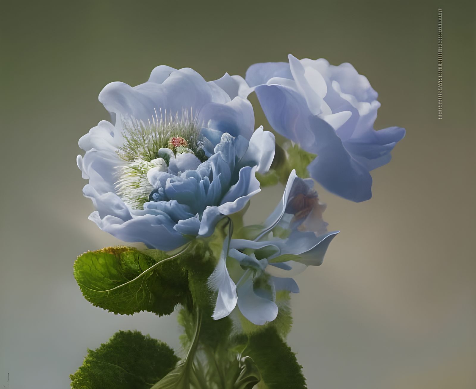 Dreamy Recursive Flowers with Soft Lighting