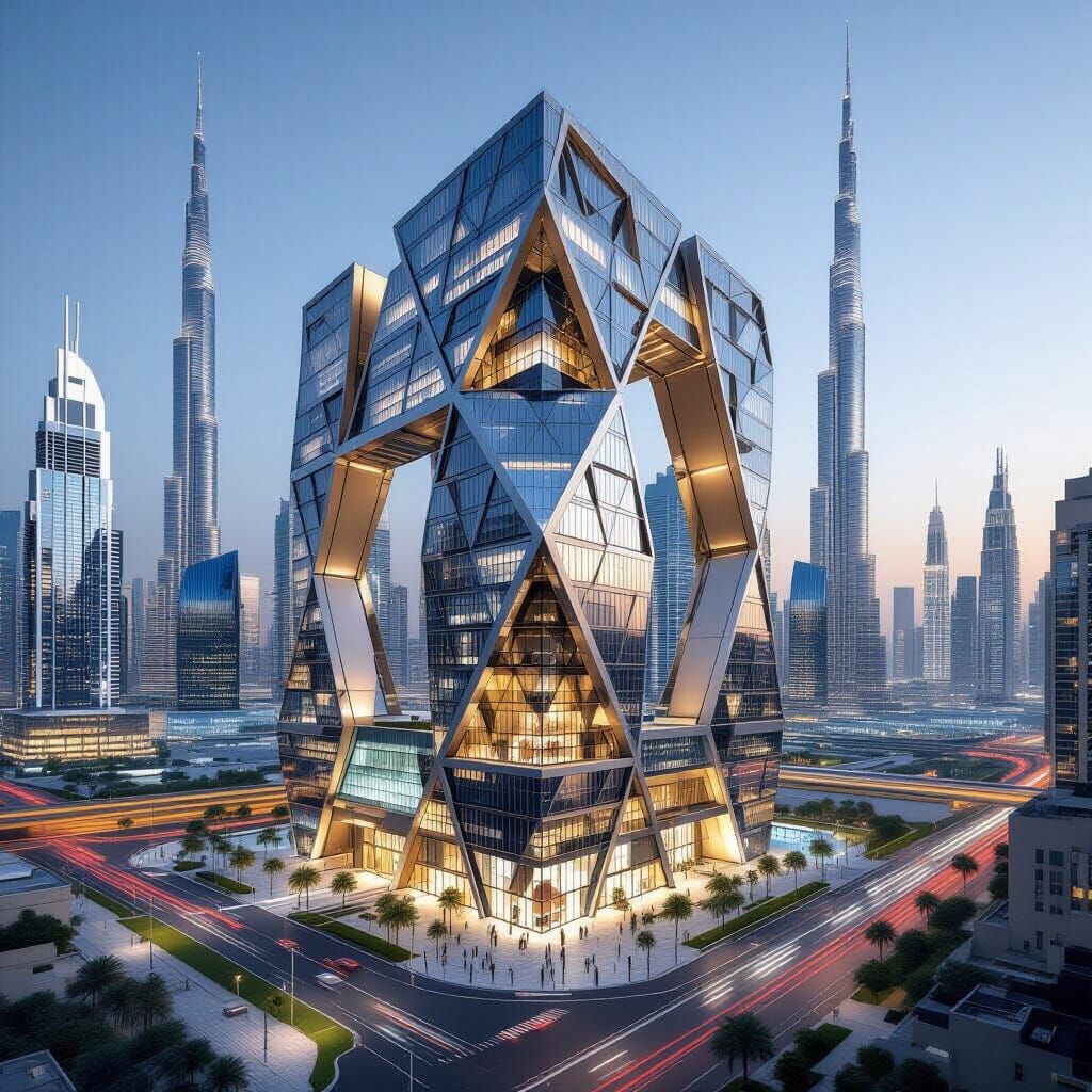Geometric Skyscrapers in Dubai: Special Buildings