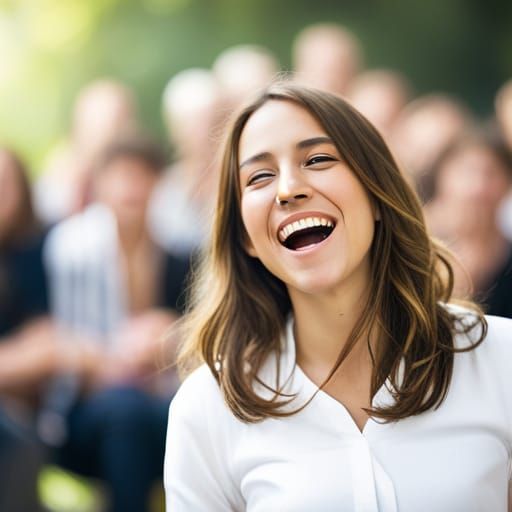 Laughing Italian Graduate: Professional Photography