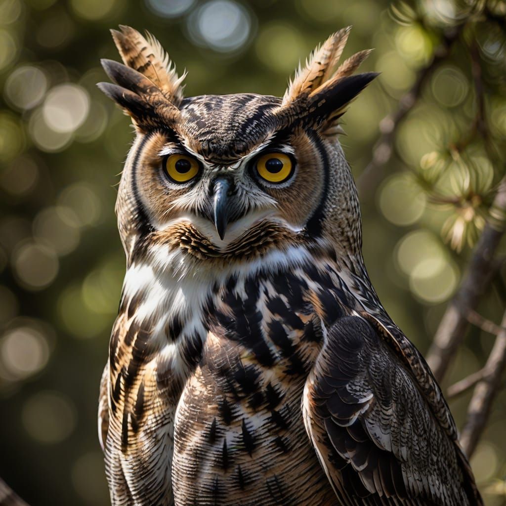 Great horned owl