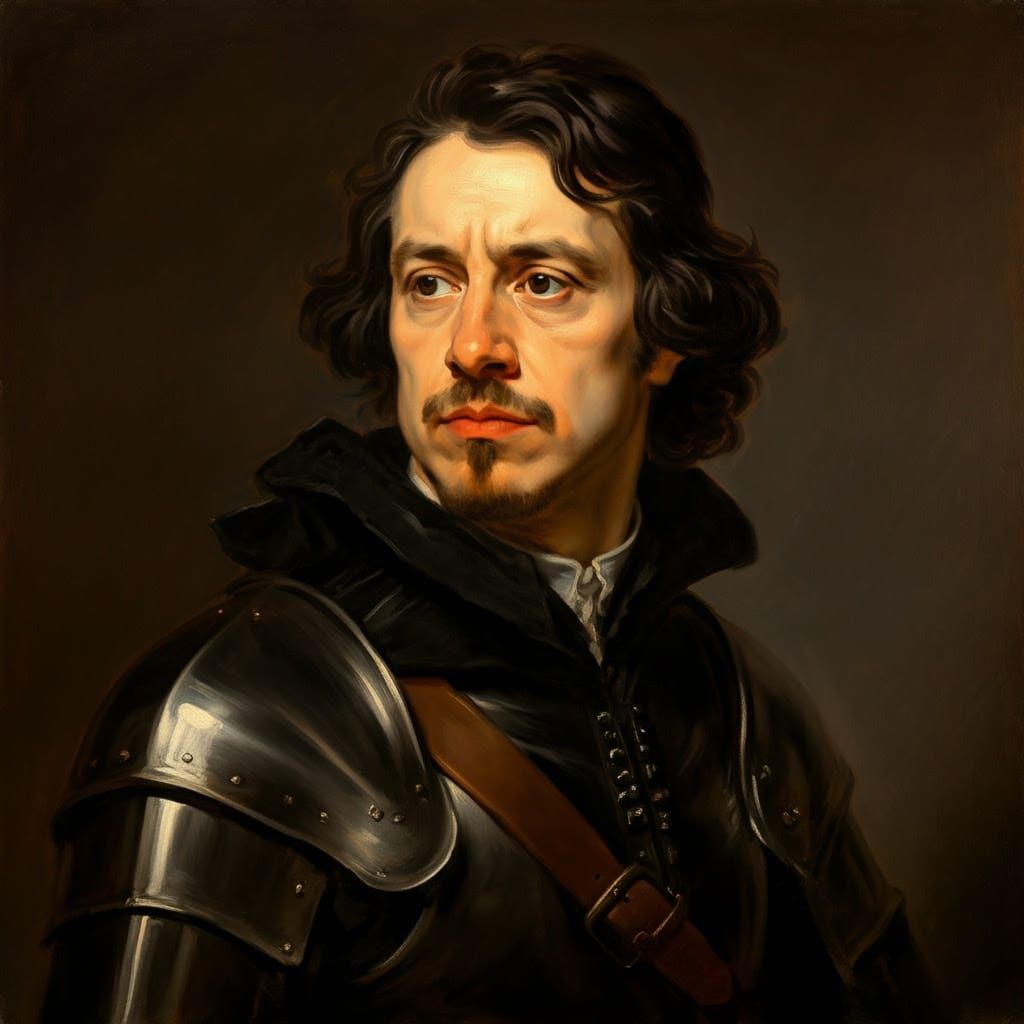 Baroque Masterpiece in Dark Fantasy Style