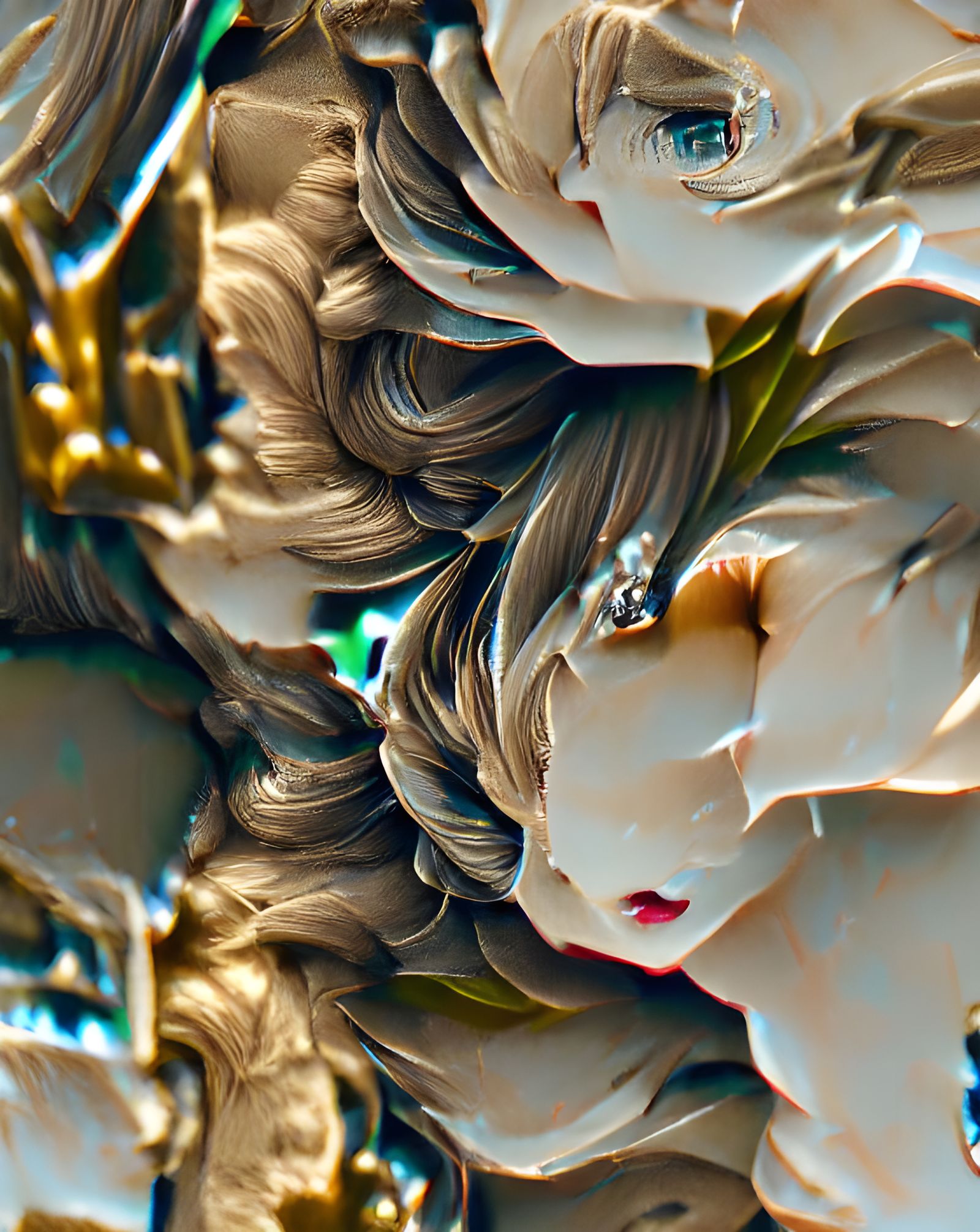 Detailed Abstract AI Art in 8K Resolution