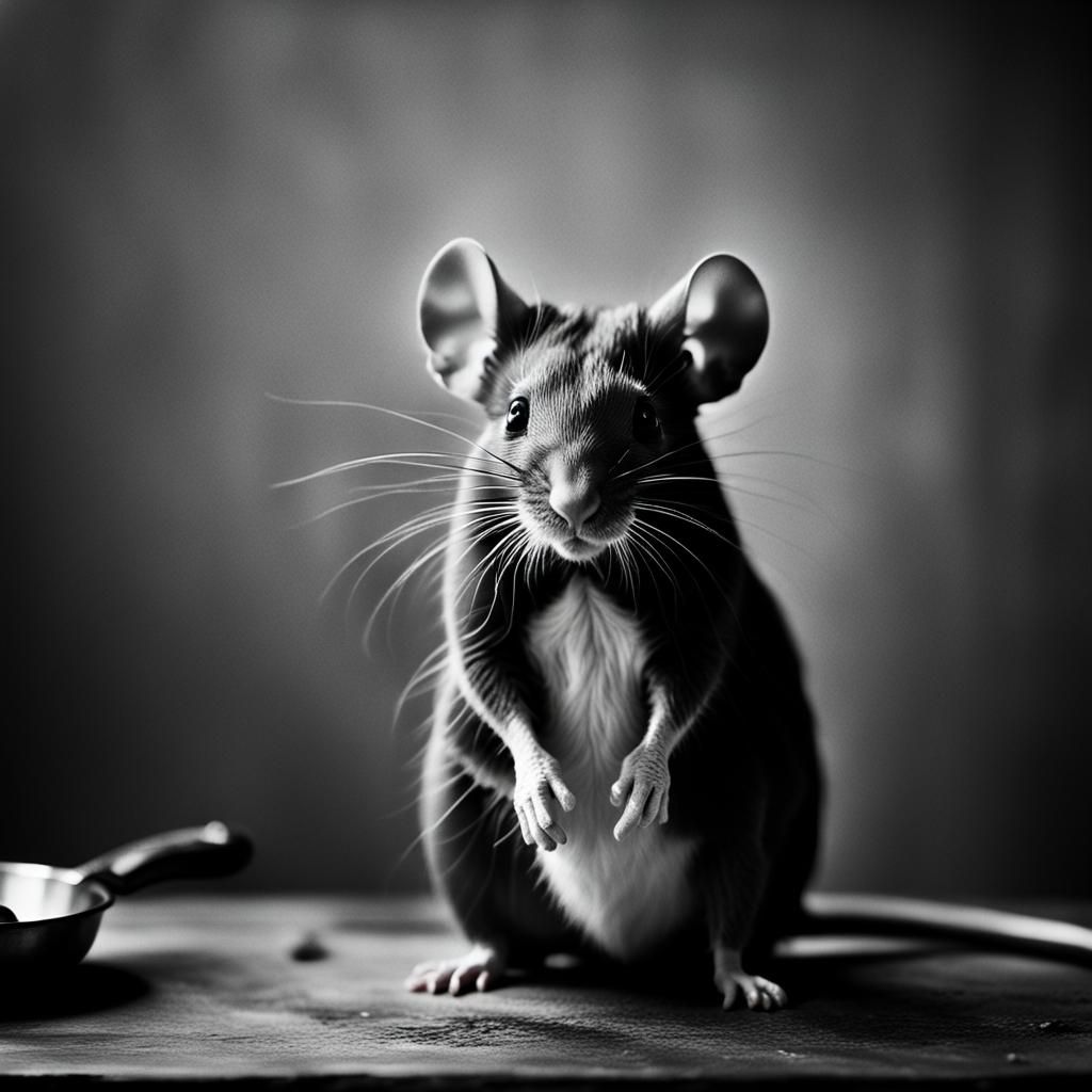 Black & White Portraits ( mice )