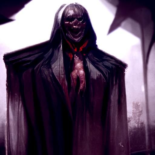 Sinister Blackmail Scene by Greg Rutkowski