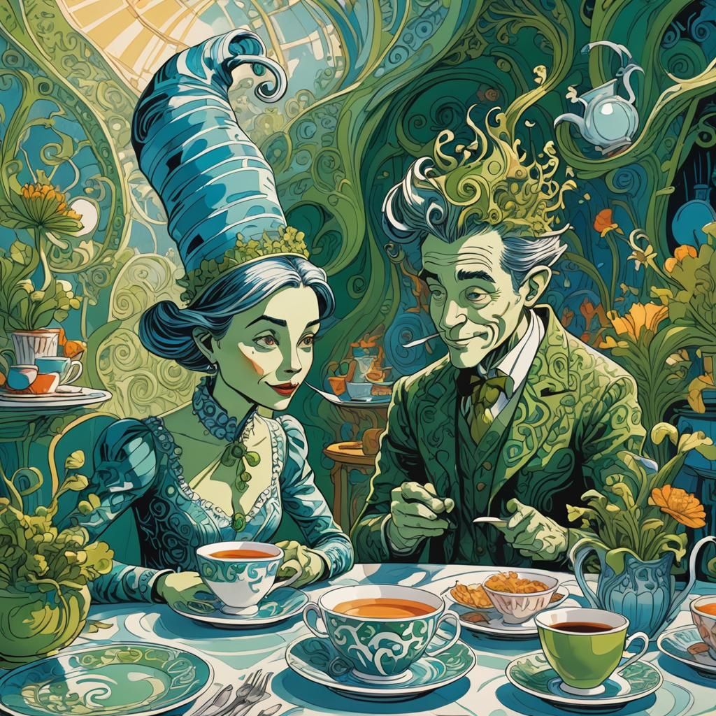 Whimsical Luncheon in Dr. Seuss Style