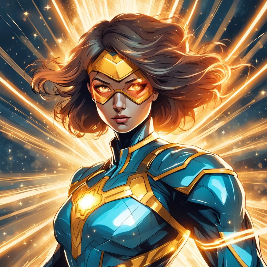 Photon Girl: A Light Beam Superhero