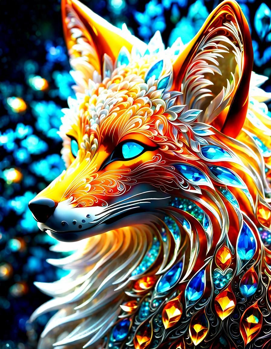 Foxy In Filigree