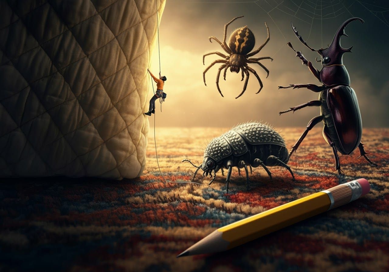 Tiny Human's Epic Bed Adventure