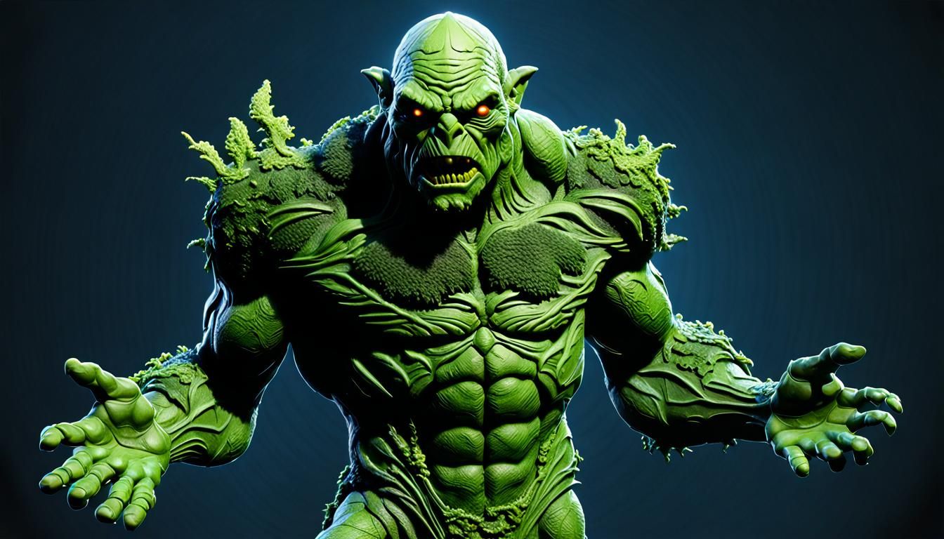 Moss Man Eldritch Rendering from Masters of the Universe