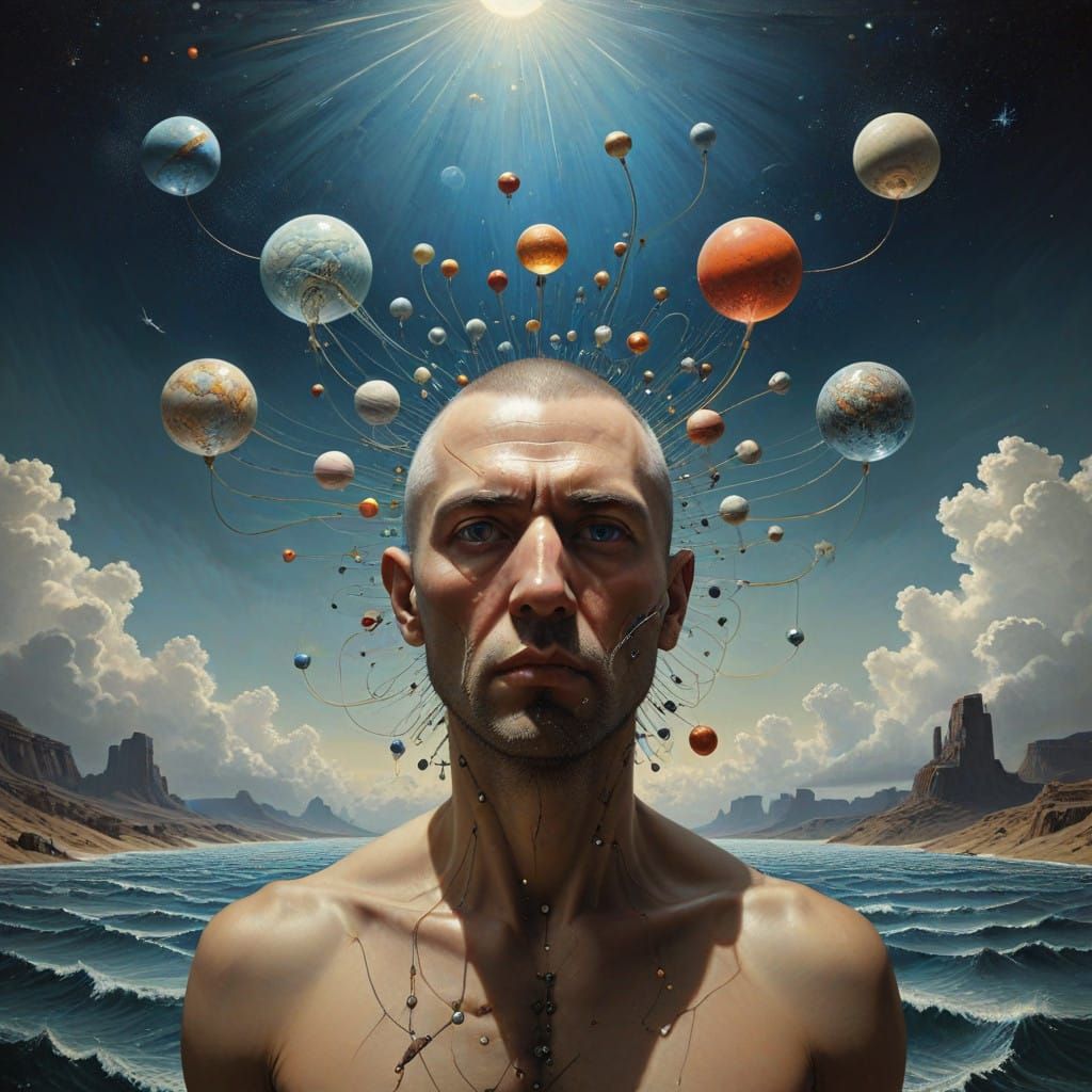 Bending Reality in a Dreamlike Scene