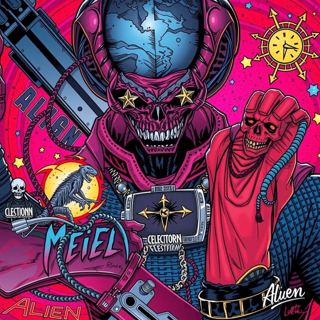 Serious Alien Heavy Metal Album