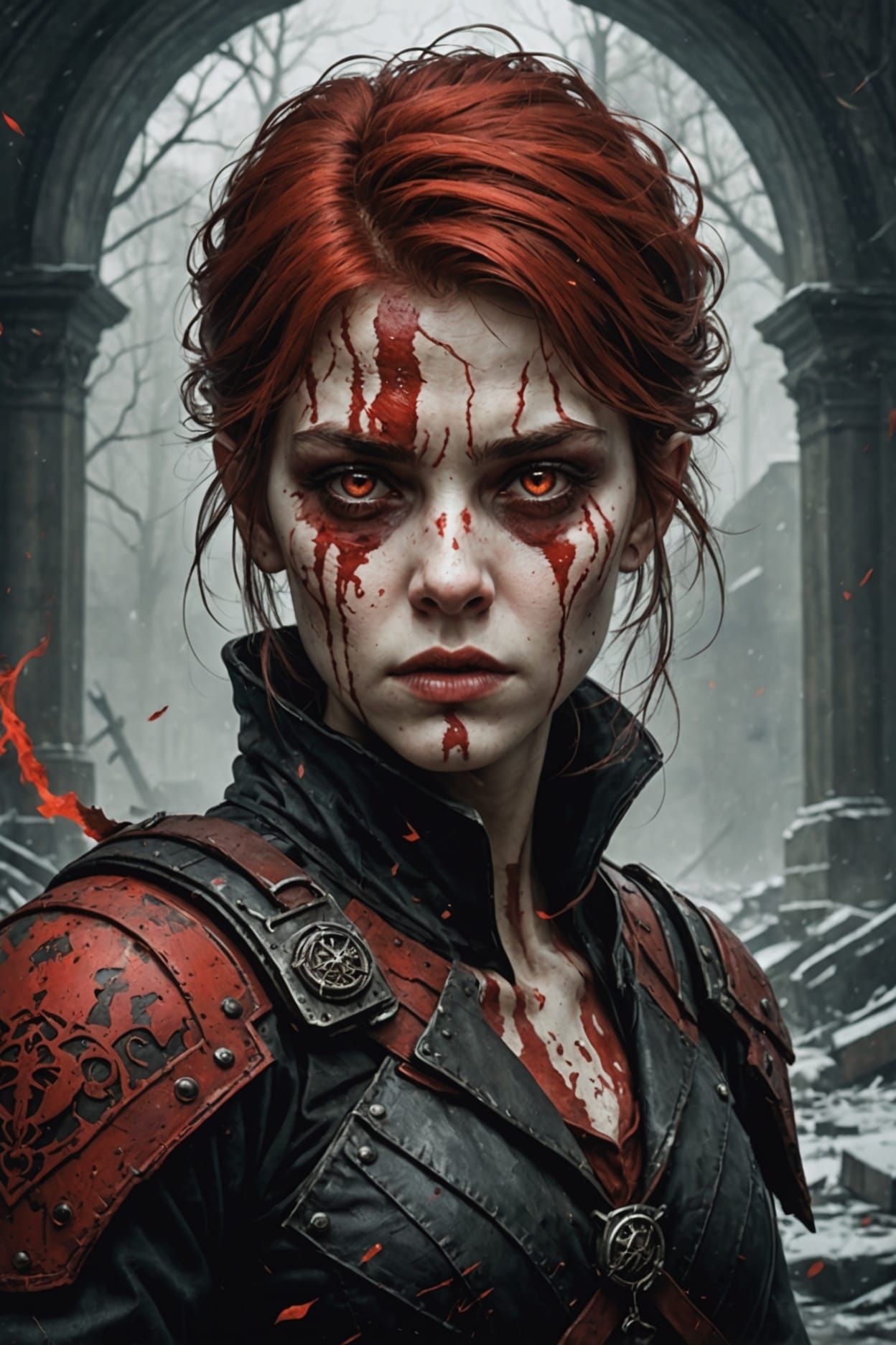 Wasteland of Regret: A Dark AI Interpretation