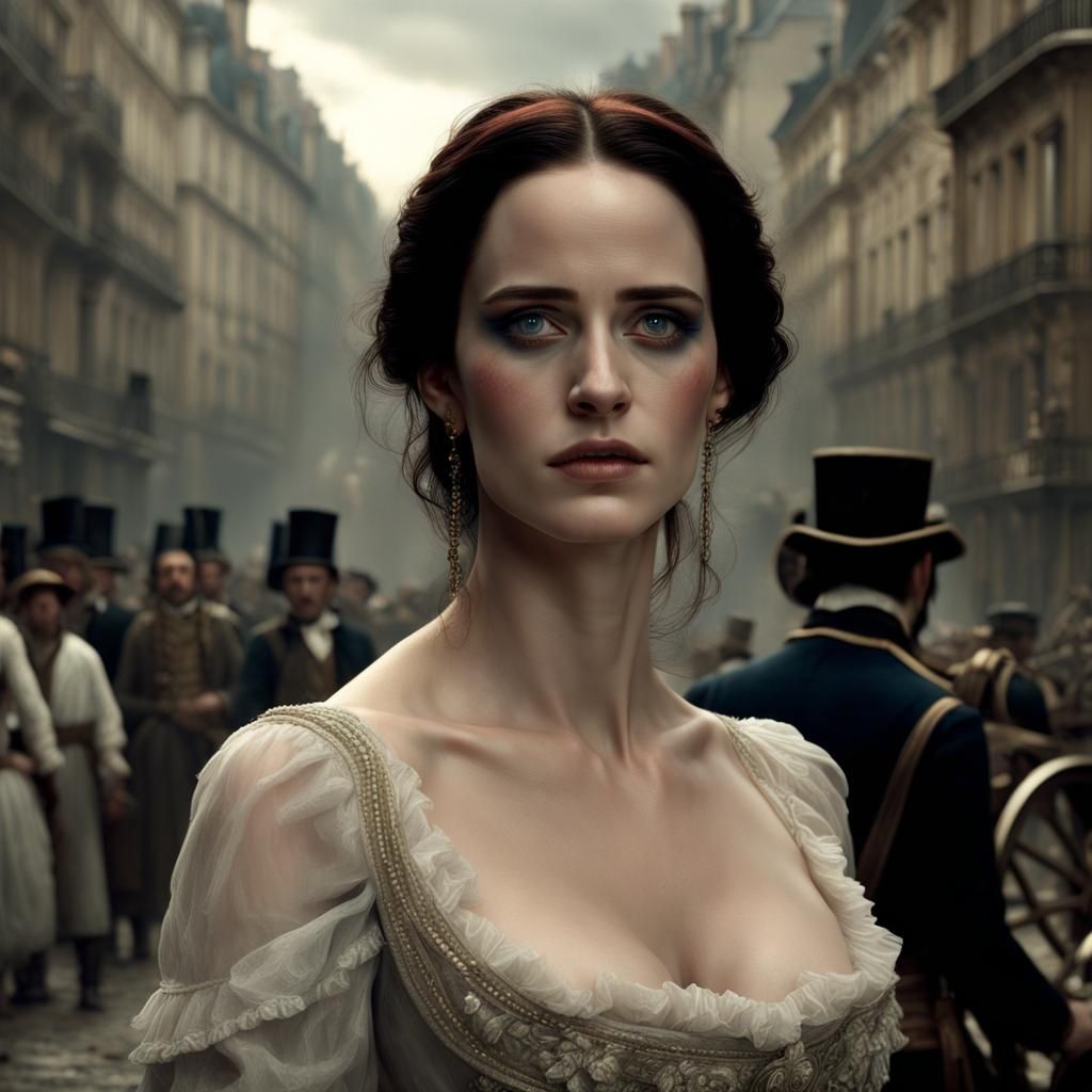 Eva Green inspired by Marianne
