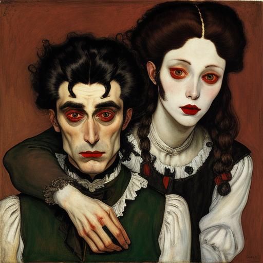 Vampire Games: Masterpiece in the Style of Expressionism