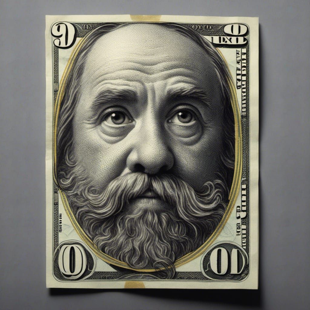 <lora:Kyoot:1.0> six dollar bill