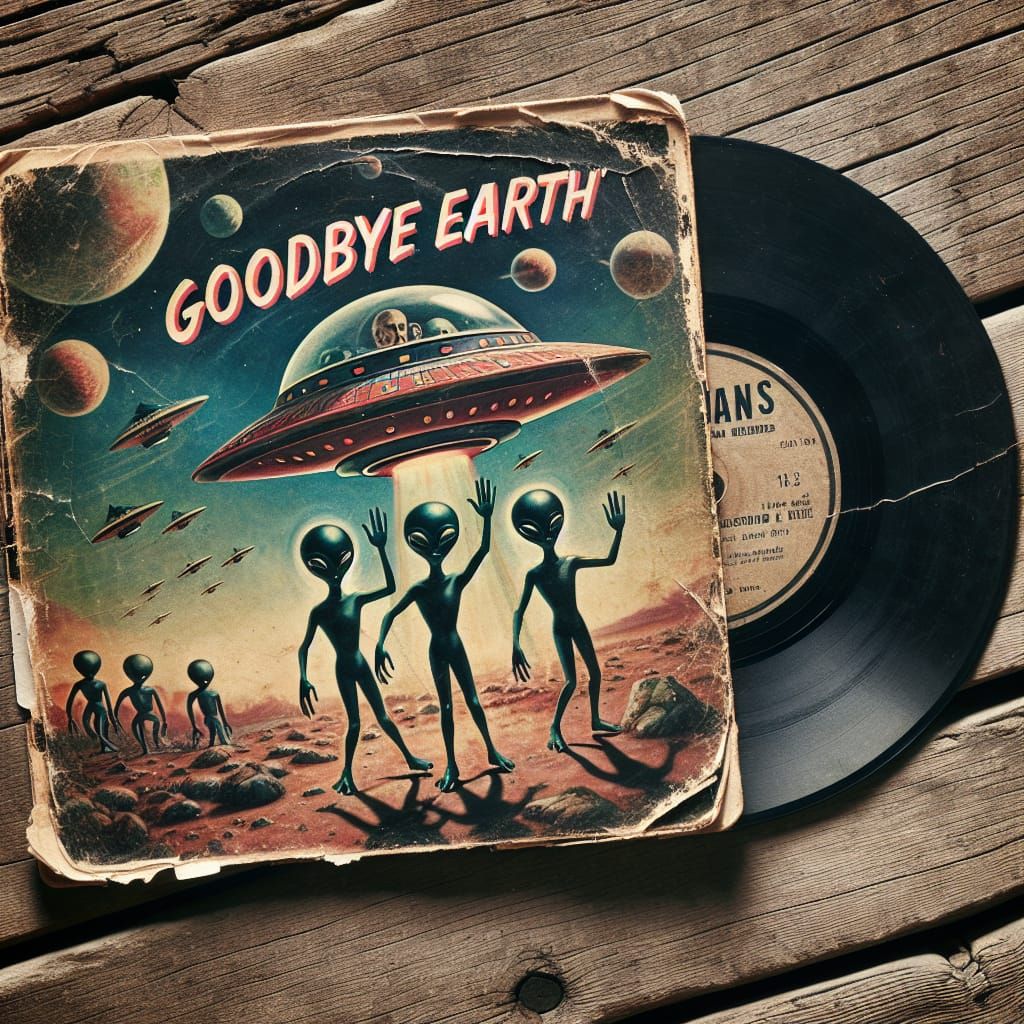 Vinyl Cover „The Aliens“