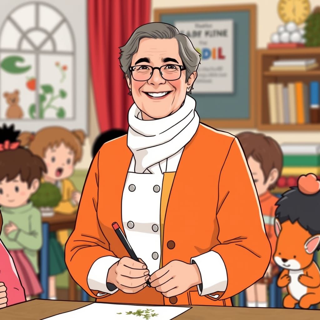 Teacher Inspires Enthusiastic Students in a Whimsical Classr...