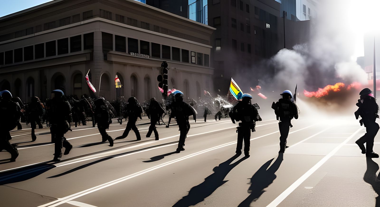 Protest VIII: WHO BROUGHT THE TEAR GAS!!!