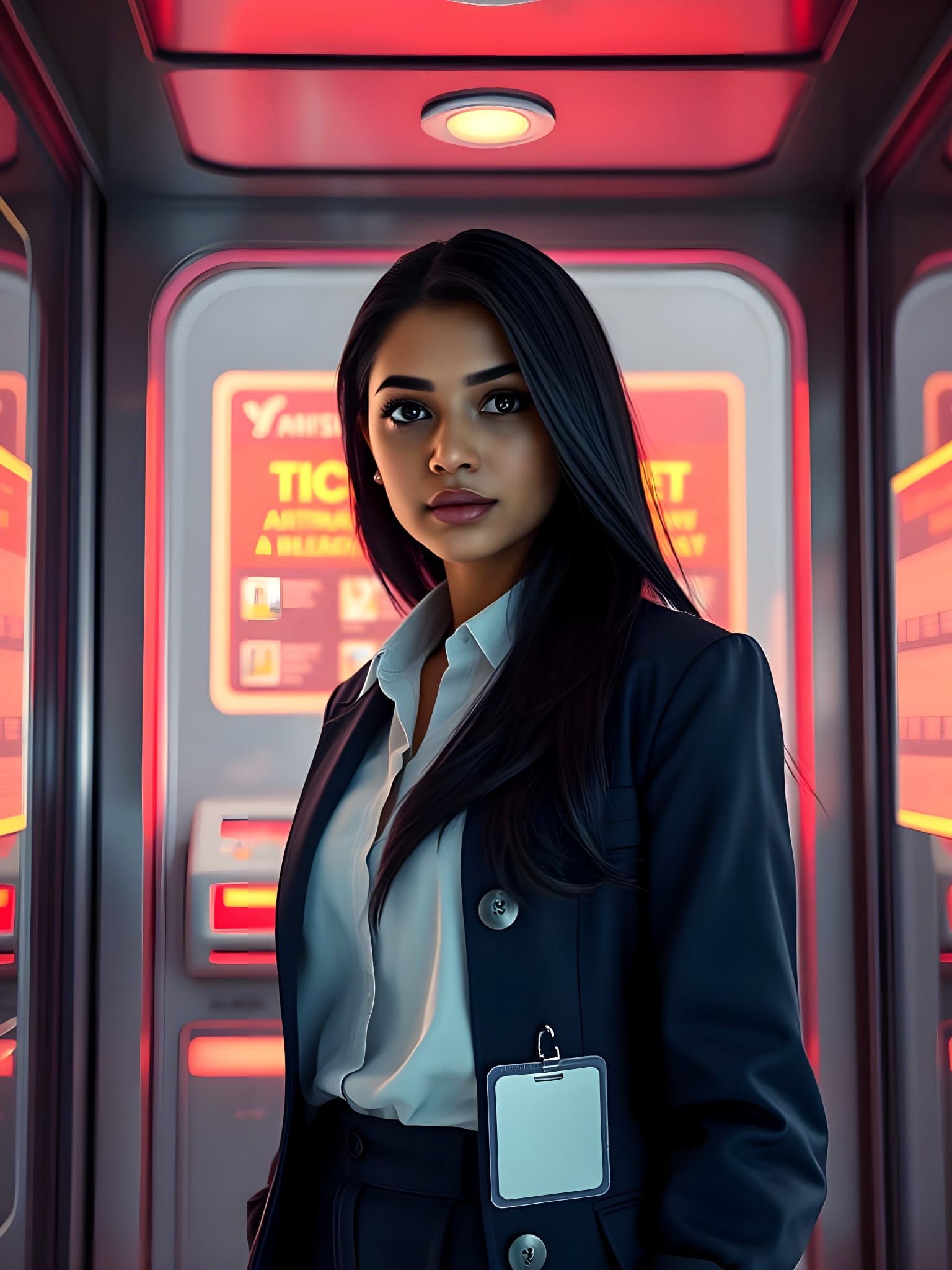 Late 22nd Century Holographic Theater Employee