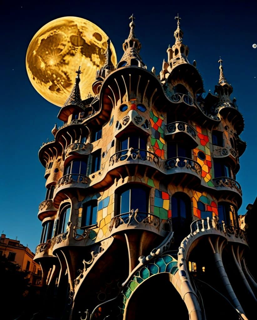 The Gaudi Giger house