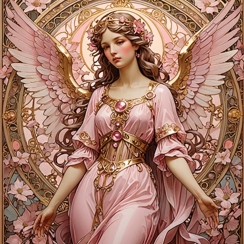 Pink angel
