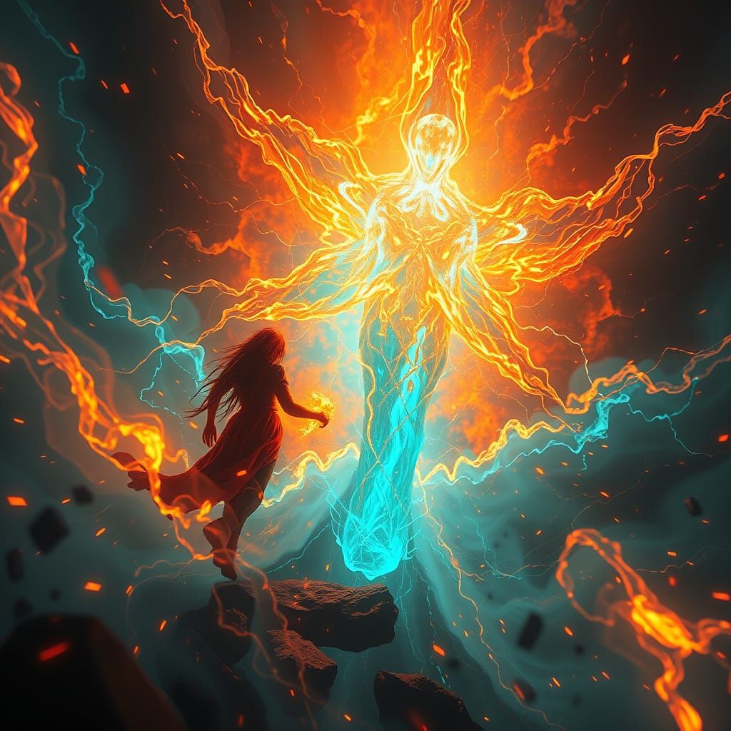 Dynamic Concept Art: Holy Ghost in Veins