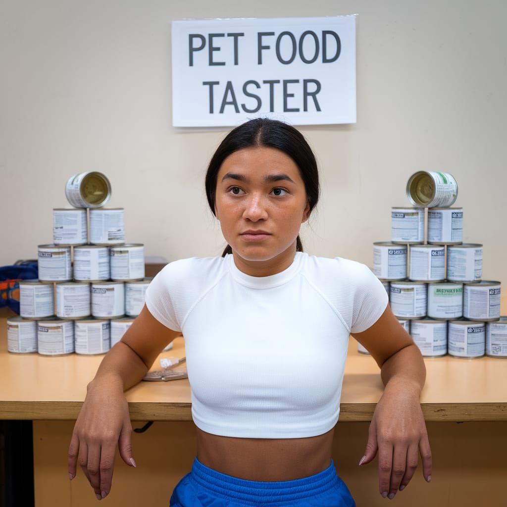 Native American Woman, Pet Food Taster