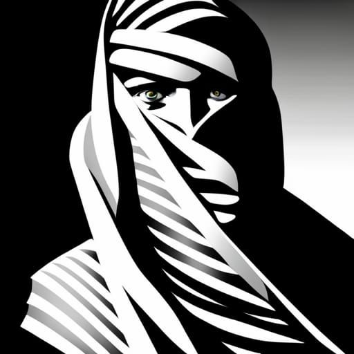 Hyperrealistic Portrait of a Male Mummy