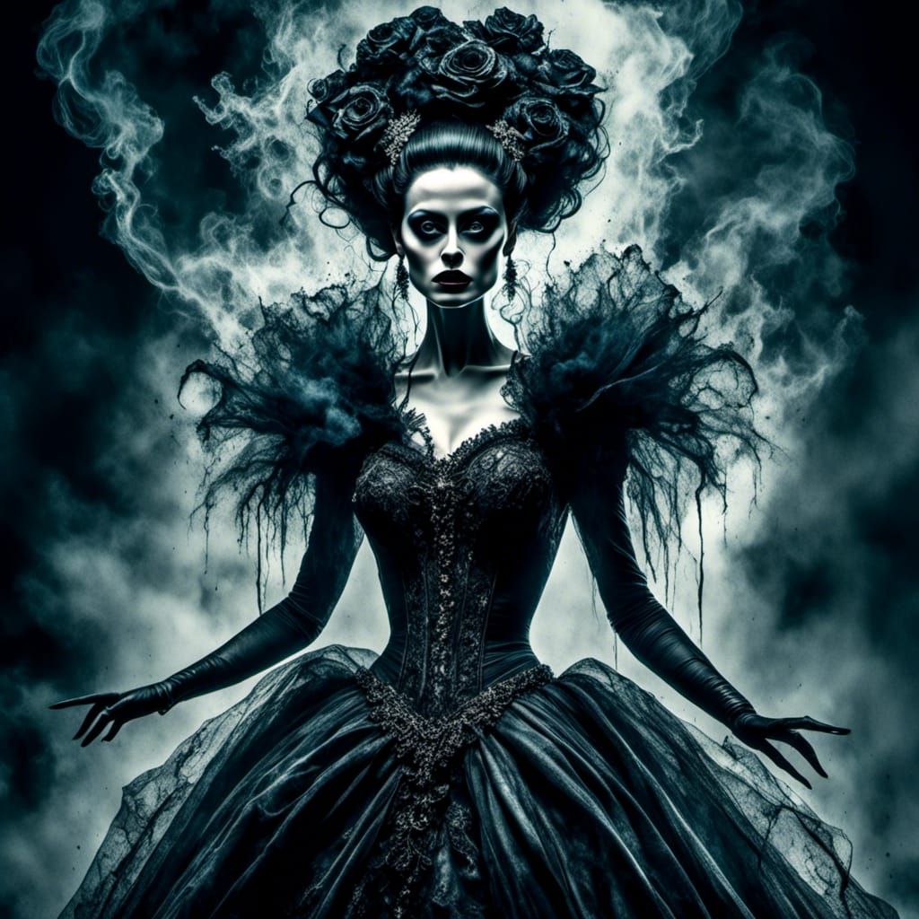 Elsa Lanchester as the Bride of Frankenstein