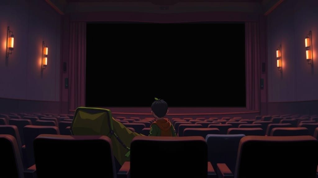 Whispering Cinema in Soft Twilight Hues