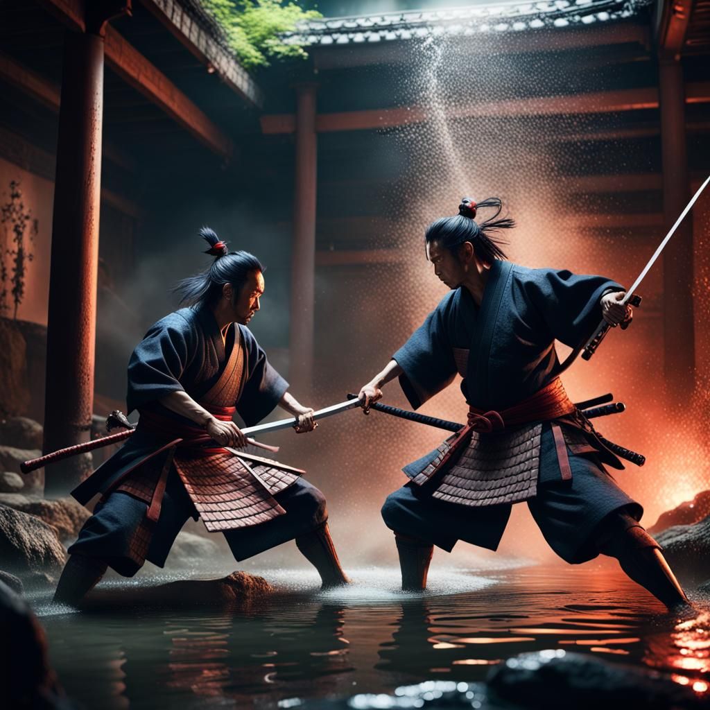 Samurai Deathmatch in a Hidden Underground Onsen
