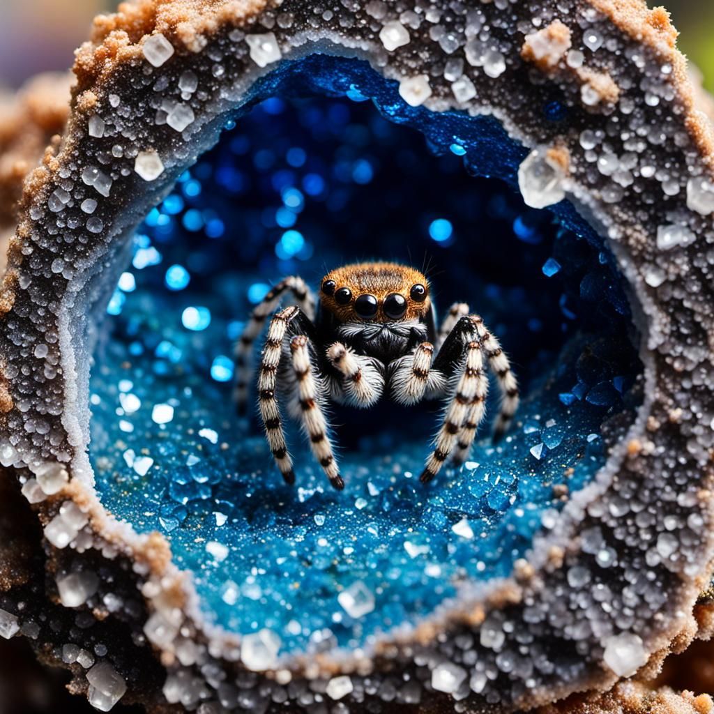 Arachnid in Crystal Cavern