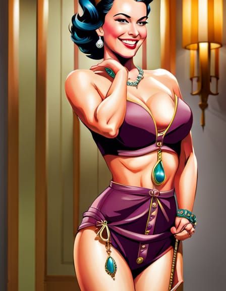 Pin-Up Of The Day #31 - SDXL