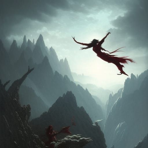 Vampire Attack: A Dramatic Horror Scene