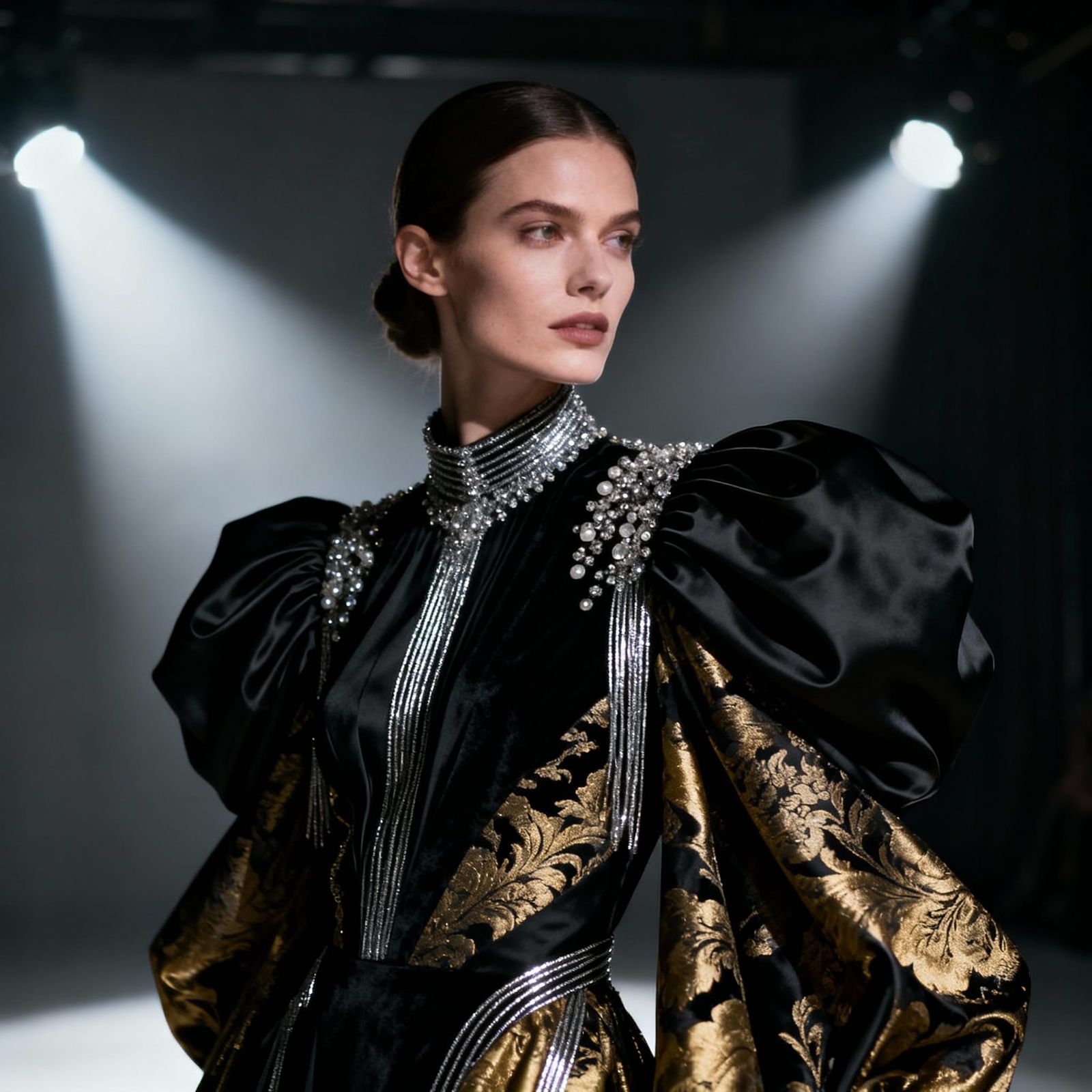 Avant-Garde Haute Couture Fashion Display