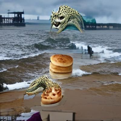 Dagon Emerges From the Ocean