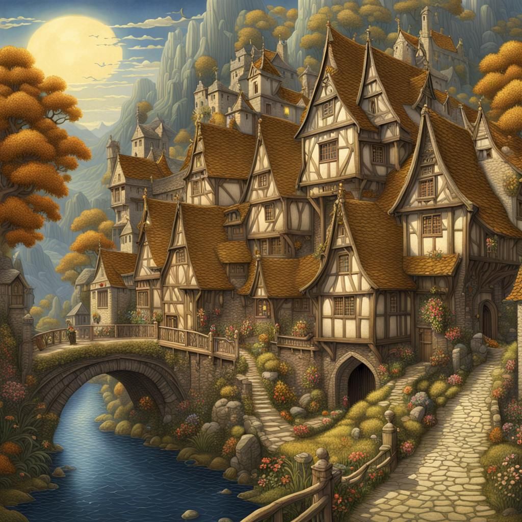 Medieval village