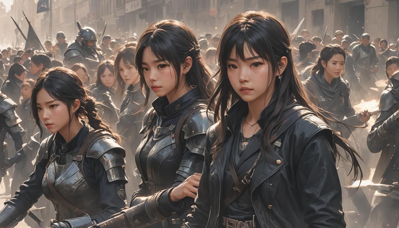 Dramatic Digital Painting Inspired by WLOP