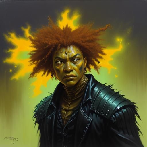 The glowing, vicious mixture that is topaz in color. It smel...