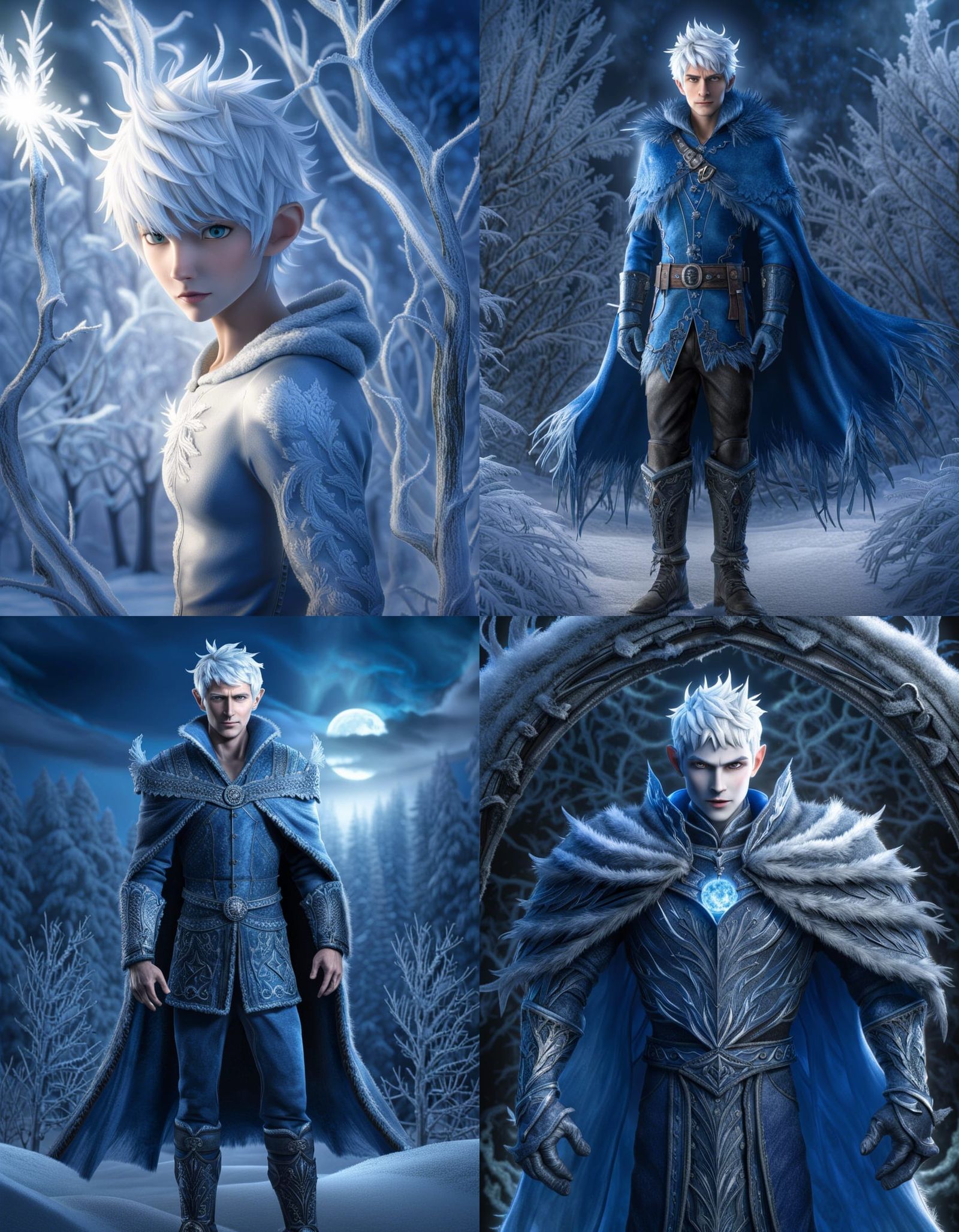 Handsome Jack Frost Full Body 8K HDR Photo