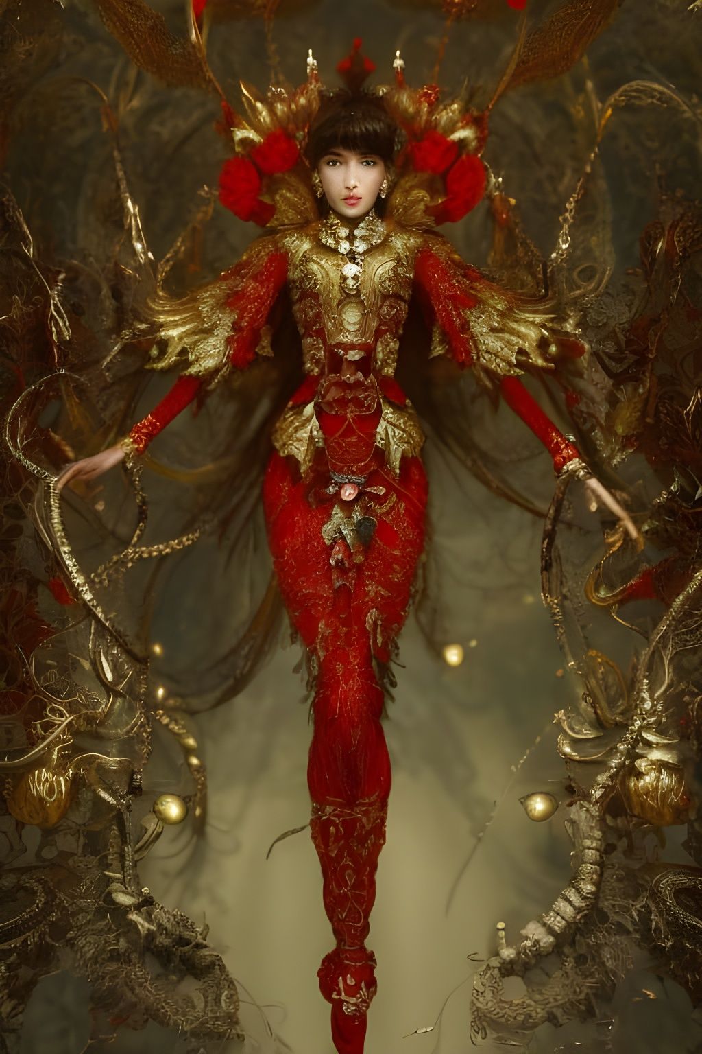 A little heat after all the chilly post. This did terrible in the challenge but I love it so here it is.