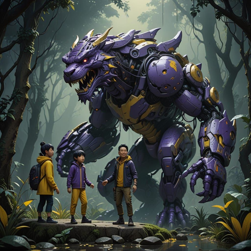 Stunning Asian Family Action Figure Display in Soft Morandi ...