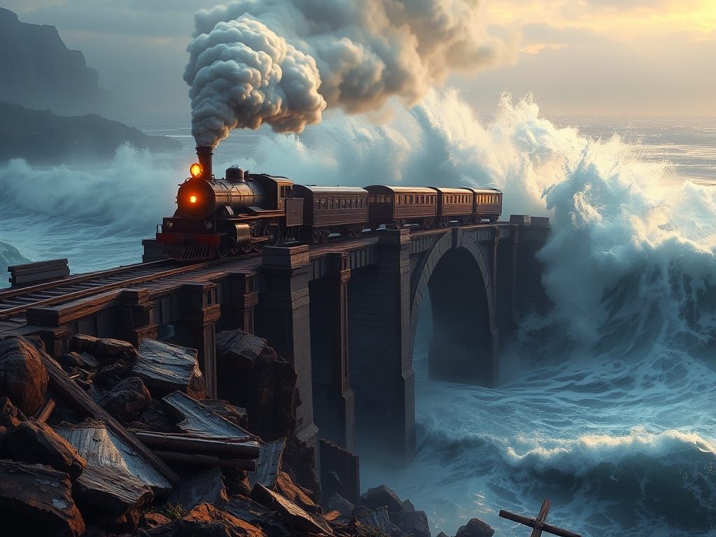 Minutes from disaster